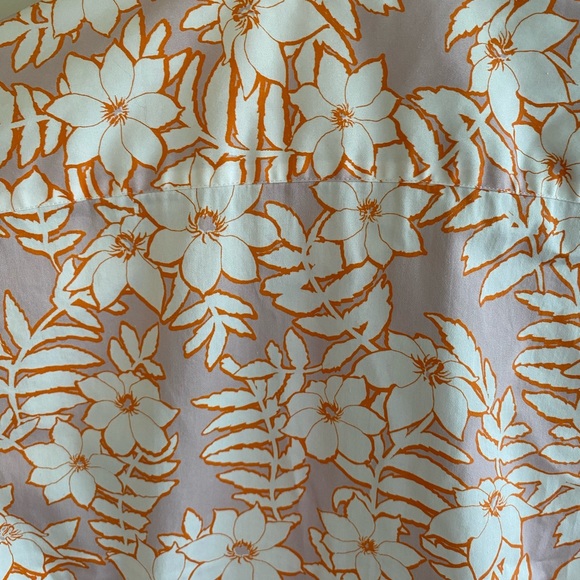 Ted Baker London Floral Hawaiian Print Shirt Size 1 (XS) - Picture 8 of 8